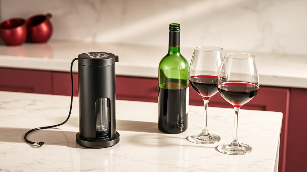 Electric wine opener — gift idea for moms